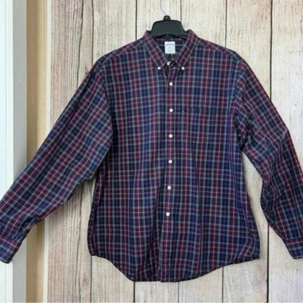 Brooks Brothers 346 mens button down shirt size XL